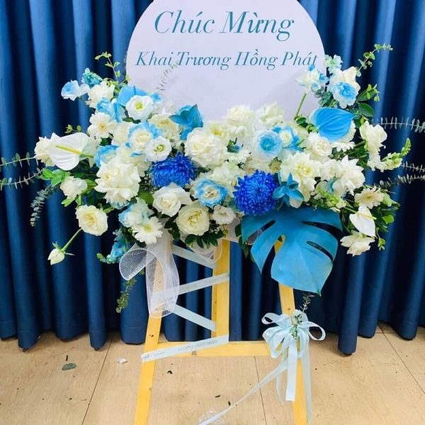 Kệ hoa khai trương mini