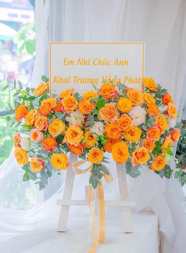 Kệ Hoa Khai Trương Mini Phát tài