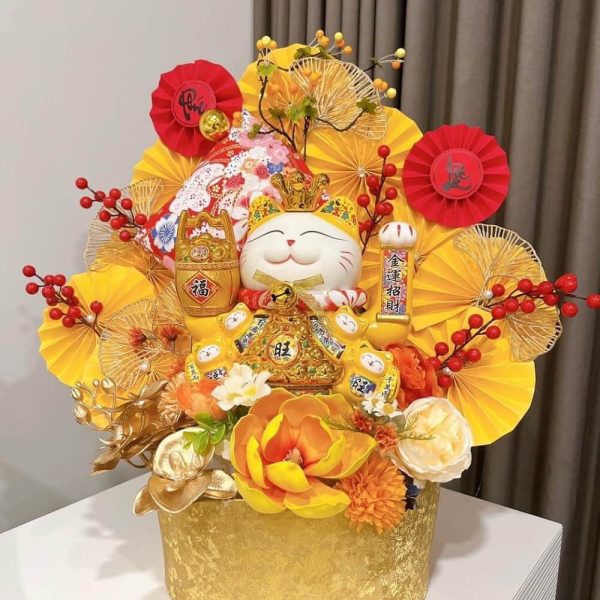 ảnh mèo thần tài