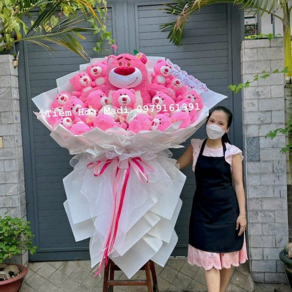 Bó Hoa Gấu Món Quà Đặc Biệt