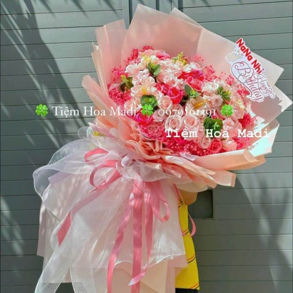 bó hoa hồng đẹp tặng người yêu