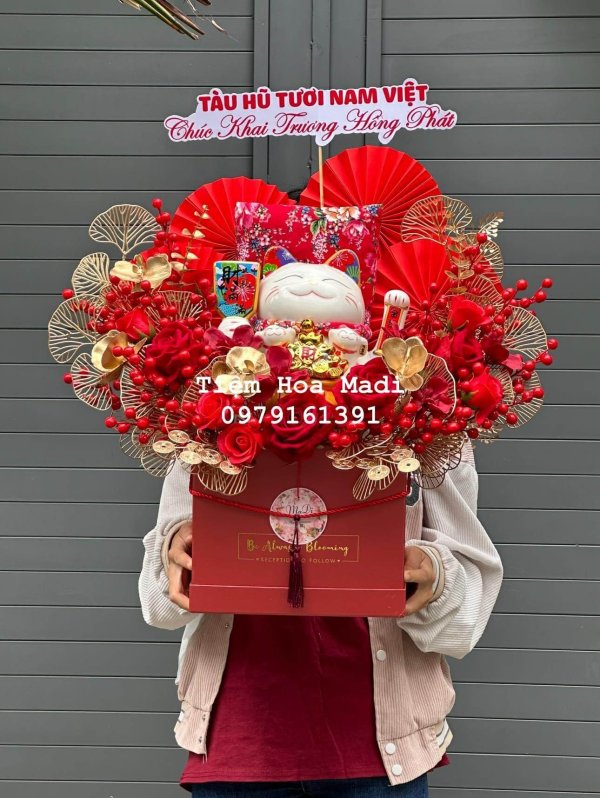 Hoa Khai Trương Cửa Hiệu