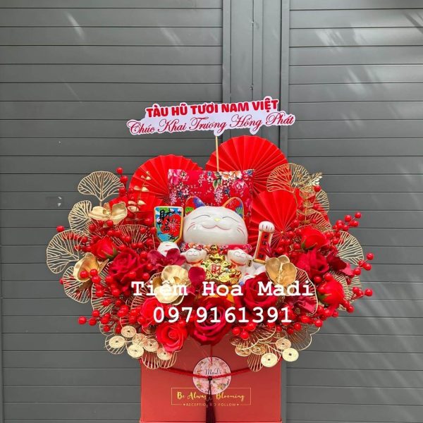 Hoa Khai Trương Cửa Hiệu