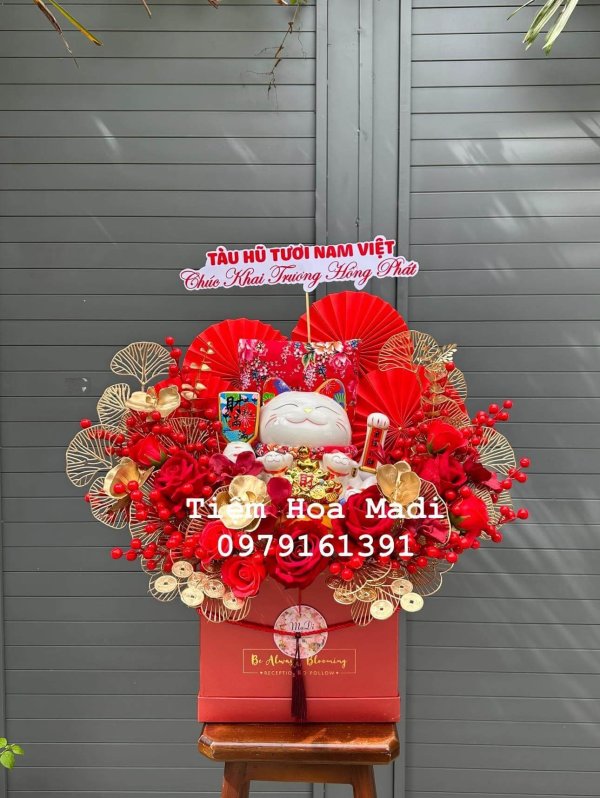 Hoa Khai Trương Cửa Hiệu