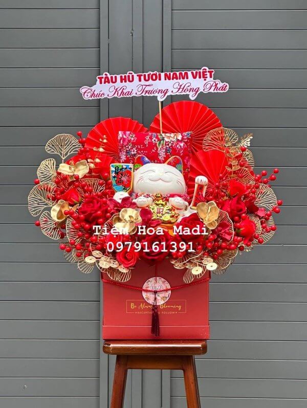 Hoa Khai Trương Cửa Hiệu