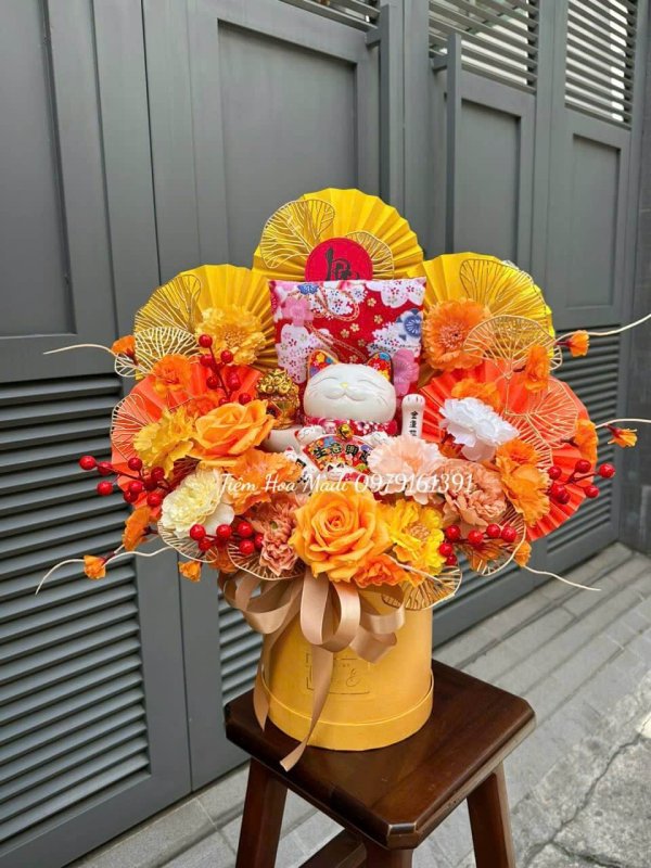 Hoa khai trương tài lộc