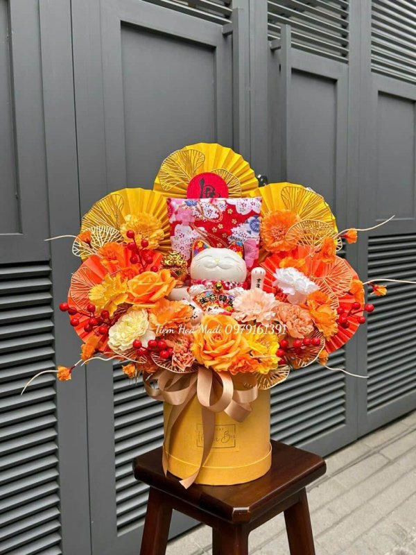 Hoa khai trương tài lộc