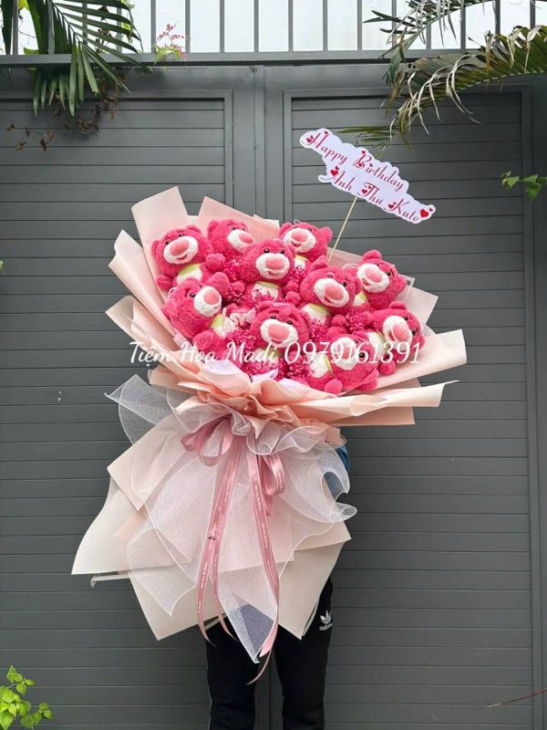 Bó Hoa Gấu Siêu Vip Mừng Sinh Nhật