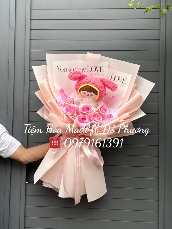Hoa Gấu Bông Tặng Sinh Nhật