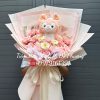 Hoa Mix Gấu Bông Đẹp