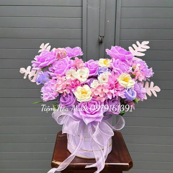 Lẵng hoa mừng ngày phụ nữ việt nam