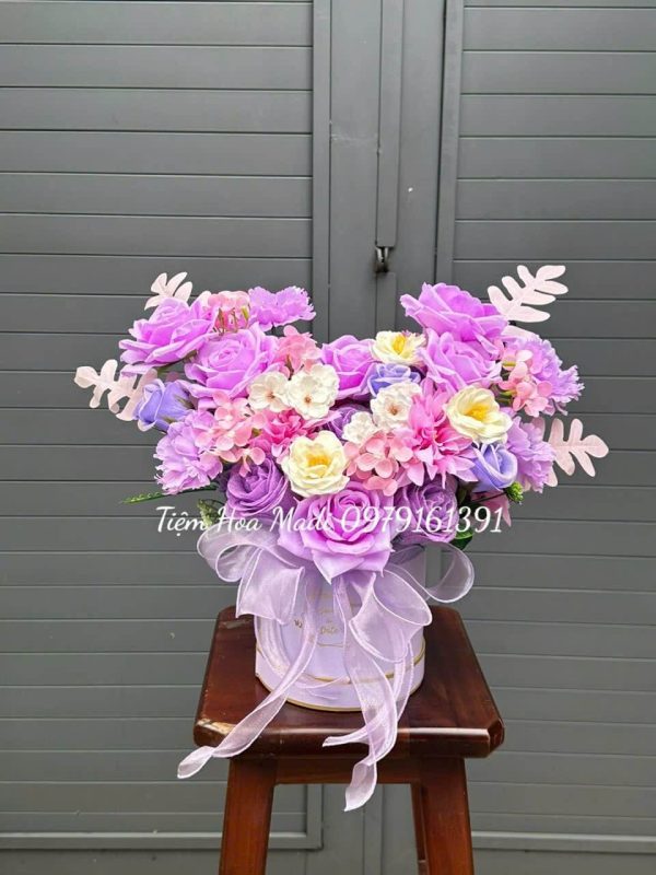 Lẵng hoa mừng ngày phụ nữ việt nam
