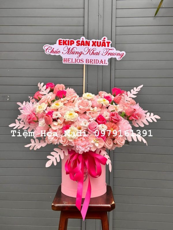 Giỏ Hoa Khai Trương 850k