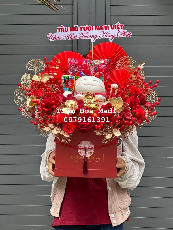 Hoa Khai Trương Công Ty Sang Trọng