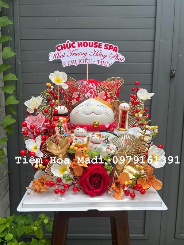 Hoa Khai Trương Spa Đẹp Sang Trọng
