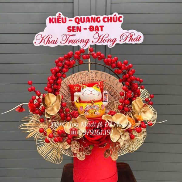 Hoa khai trương 800k