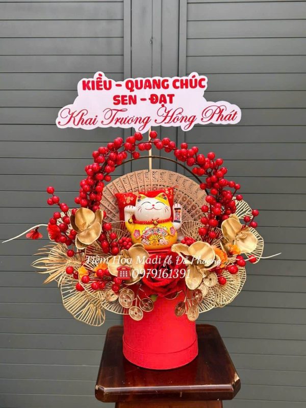 Hoa khai trương 800k