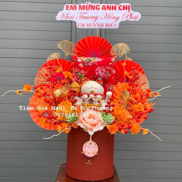 Hoa khai trương quận phú nhuận