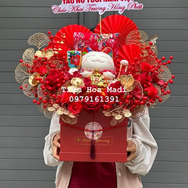 Hoa khai trương quận tân bình