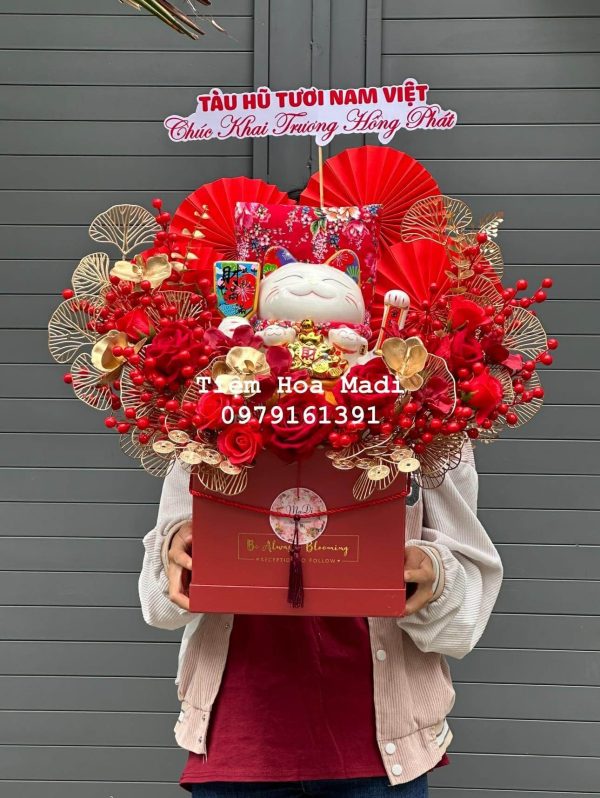 Hoa khai trương quận tân bình