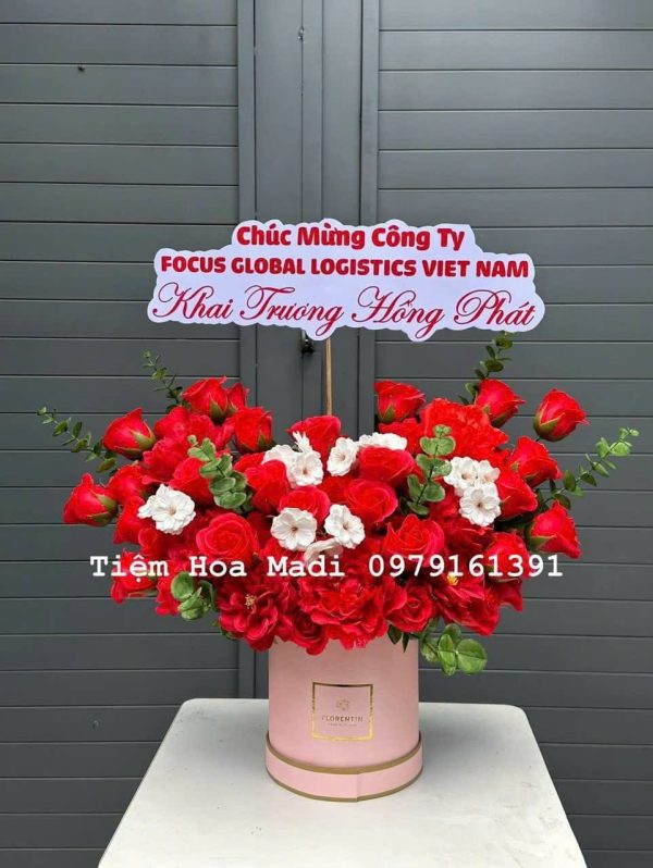 Lẵng Hoa Khai Trương HCM