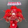 hoa khai trương shop quần áo