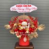 Lẵng hoa đồng tiền khai trương
