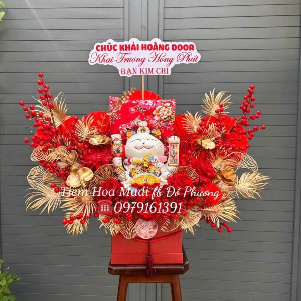 Mèo May Mắn Thịnh Vượng