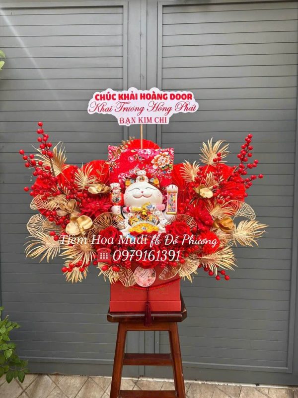 Mèo May Mắn Thịnh Vượng