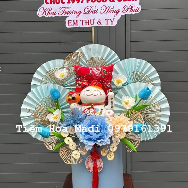 Mèo Thần Tài Phong Thủy