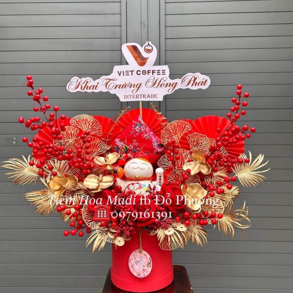 Quà mừng khai trương quán cà phê