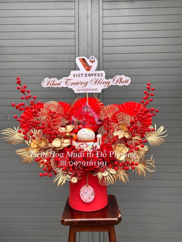 Quà mừng khai trương quán cà phê