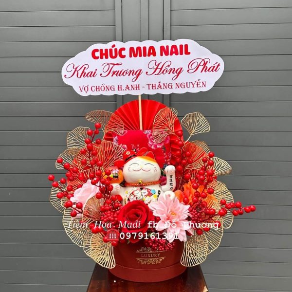 Quà mừng khai trương tiệm nail