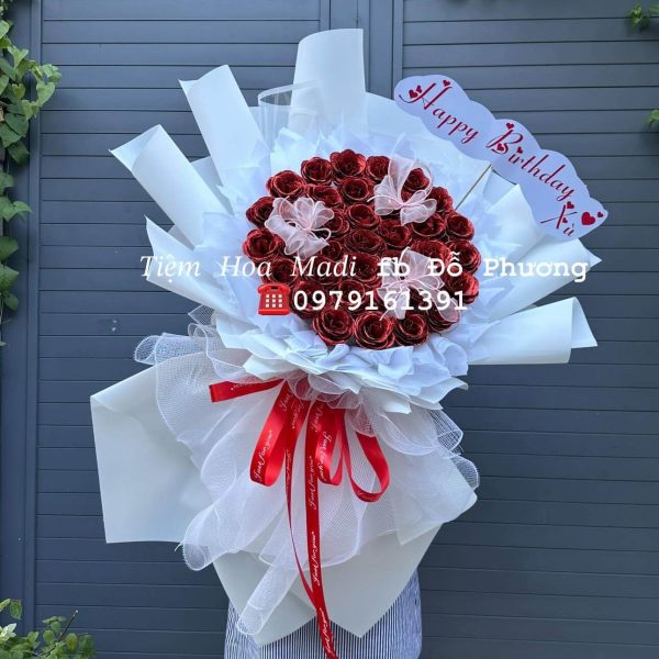 Hoa valentine tặng vợ