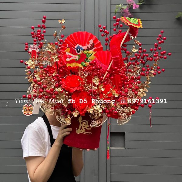 Hoa trang trí tết nguyên đáng