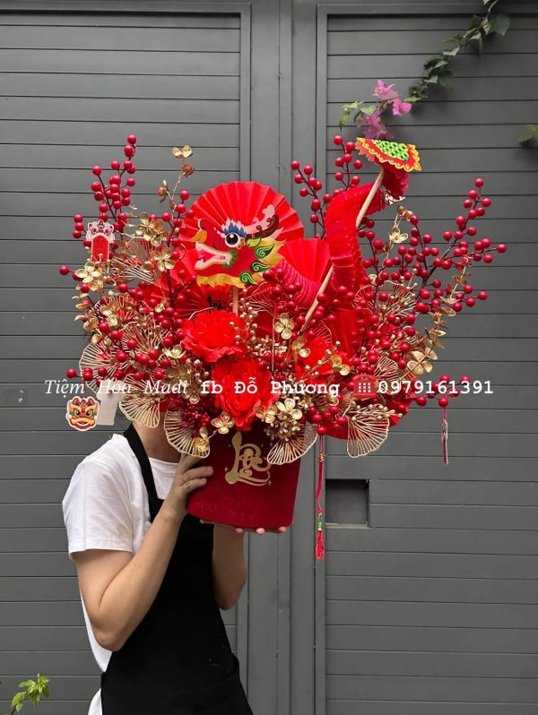 Hoa trang trí tết nguyên đáng