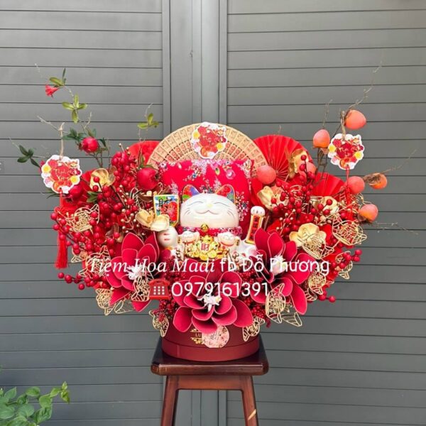 Lẵng Hoa khai Trương Tặng Người Tuổi Hợi