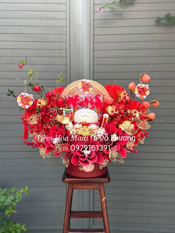 Lẵng Hoa khai Trương Tặng Người Tuổi Hợi