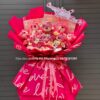 Bó hoa gấu dâu tặng người yêu