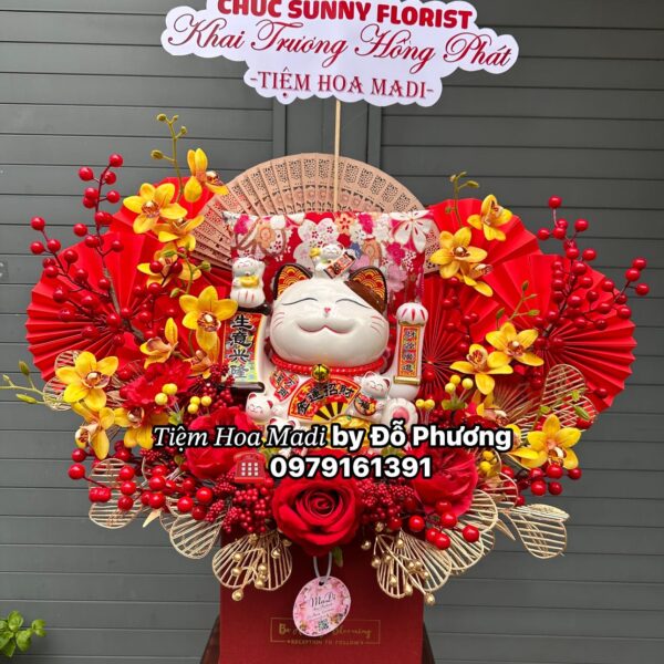 Hoa Khai Trương Cho Người Mệnh Mộc