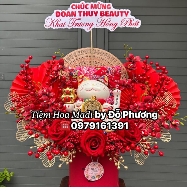Hoa Khai Trương Cho Người Mệnh Hỏa