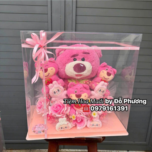 Hoa Gấu Dâu Tặng Người iu