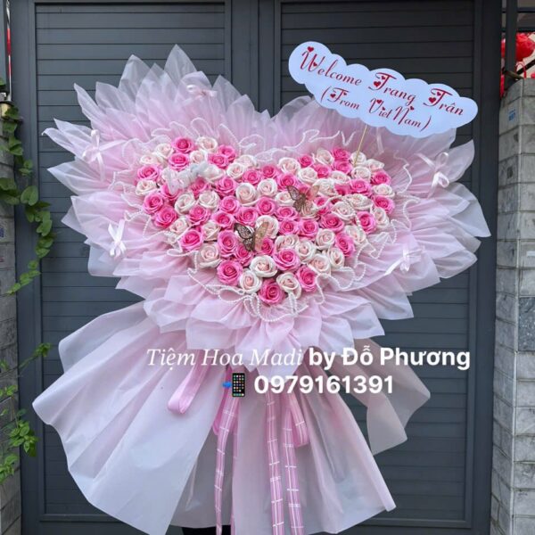 Bó Hoa Tặng Lễ Tình Nhân Đẹp
