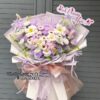 Hoa Cao Cấp Tông Tím Pastel