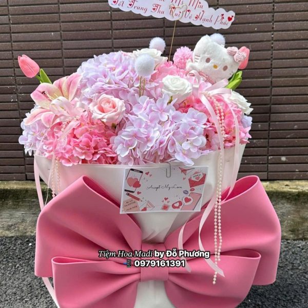 Bó Hoa Cẩm Tú Cầu Sang Trọng