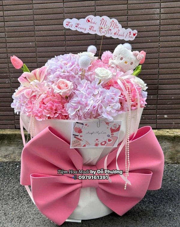 Bó Hoa Cẩm Tú Cầu Sang Trọng