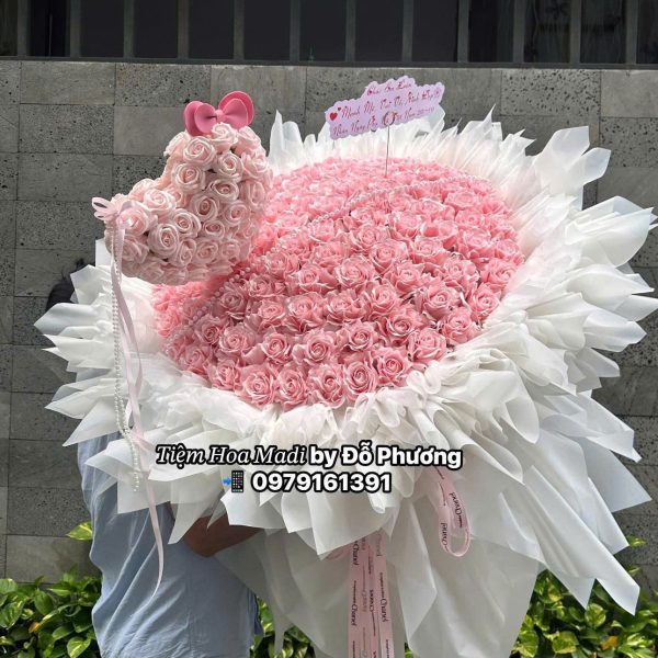 Bó Hoa Siêu Cute Tặng Bạn Gái