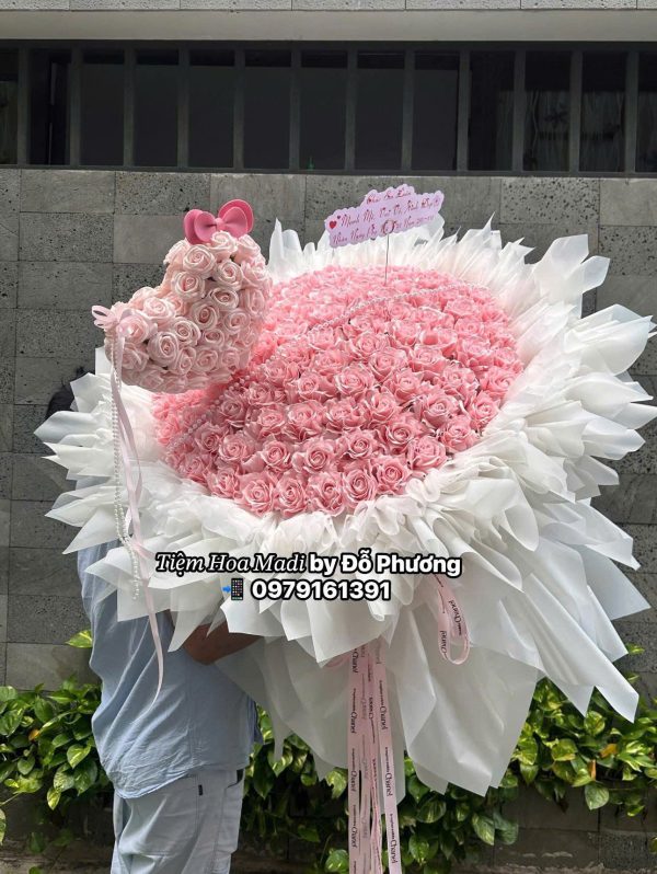 Bó Hoa Siêu Cute Tặng Bạn Gái