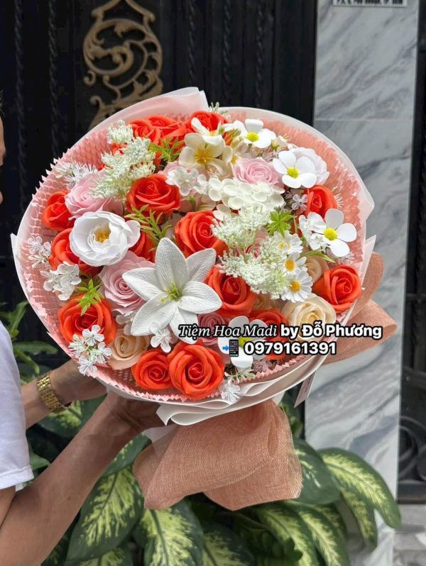 Bó Hoa Sinh Nhật Mix Màu Tươi Tắn