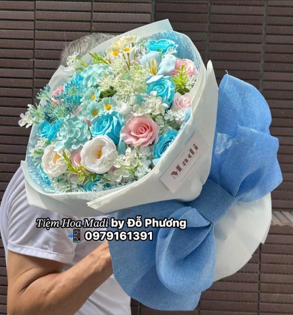 Bó Hoa Sinh Nhật Mix Màu Tươi Tắn
